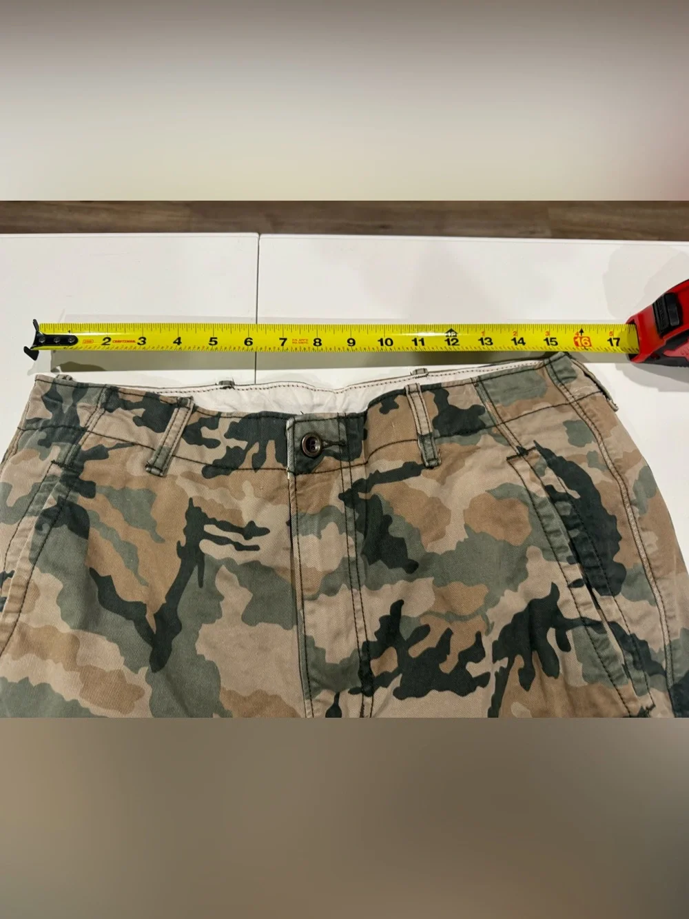 Levi's Men's Green Camouflage Cargo Pants Size waist 32